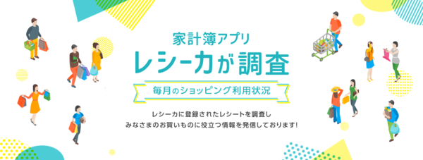 「レシーカが調査！毎月のショッピング利用状況」「Go To Eatキャンペーン」の影響調査！