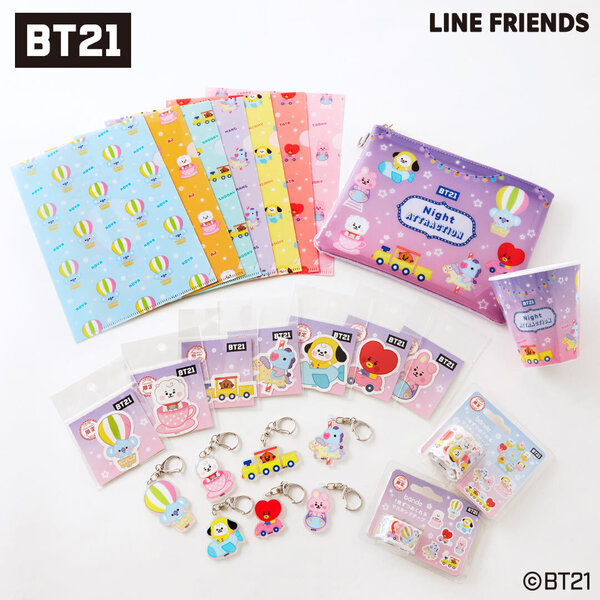 LINE FRIENDSのグローバル人気キャラクターブランド「BT21」 TSUTAYA限定商品 第2弾！　3月18日発売