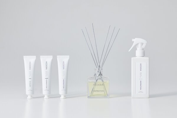  TSUTAYAオリジナルブランド『HEDERA』のフレグランス雑貨 第3弾『INSPIRATION』1月31日発売開始！　「香りを楽しむ」ライフスタイル提案