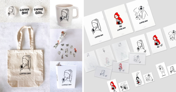 コーヒーをテーマにした人気イラストレーター『COFFEE BOY』のTSUTAYAオリジナルアイテムをTSUTAYA・蔦屋書店で3月1日に発売！
