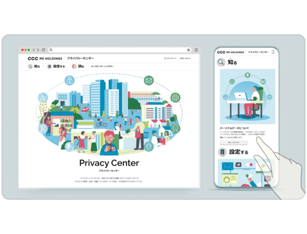 パーソナルデータをどのように取得し、保護・活用しているかについて知り、お手続きができるサイト「プライバシーセンター」を開設