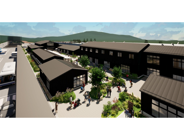 軽井沢駅北口に駅直結の新たな商業施設 2026年春 開業予定