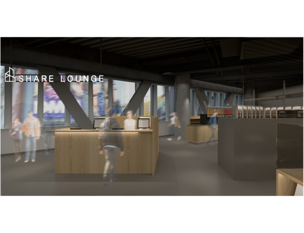 渋谷スクランブル交差点が一望できる3階・ワークスタイルが豊かになる4階『SHIBUYA TSUTAYA』にSHARE LOUNGEが4月25日（木）オープン